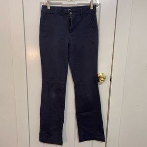 Classic Uniform Twill Pants navy blue, low rise